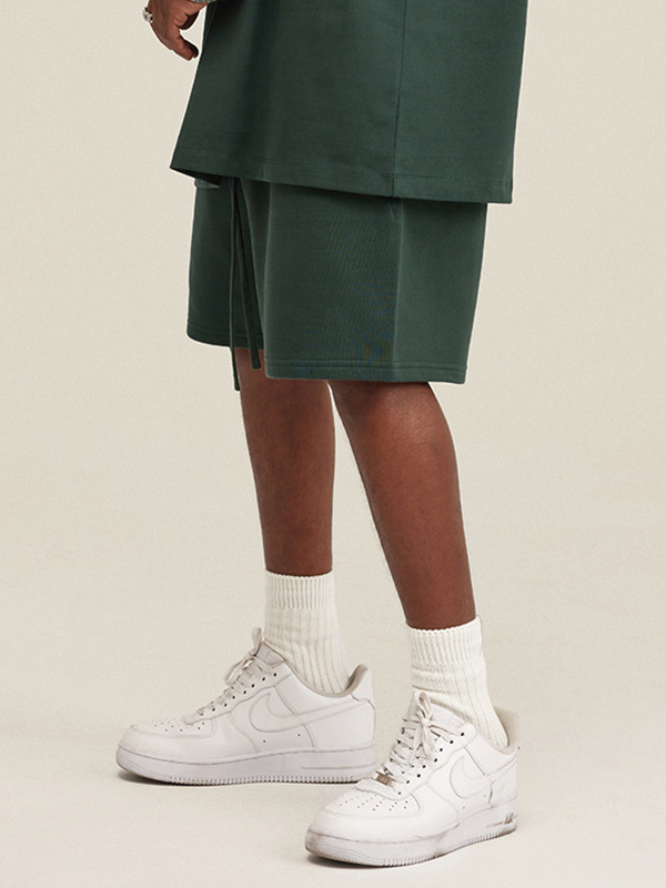 Men's Plain Casual Loose Sports Shorts-2